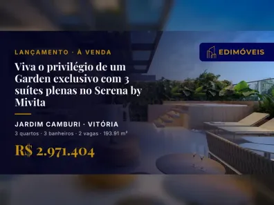 Apartamento com 3 Quartos à venda, 193m² no Jardim Camburi, Vitória