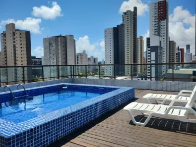 Apartamento com 1 Quarto para venda ou aluguel, 22m² no Tambaú, João Pessoa