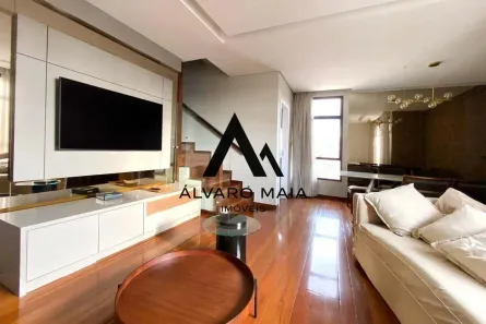 Apartamento com 3 Quartos para alugar, 115m² no Carmo, Belo Horizonte