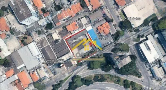 Lote/Terreno à venda, 1440m² no Jardim, Santo André
