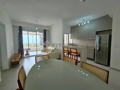 Apartamento com 2 Quartos para alugar, 77m² no Praia das Palmeiras, Caraguatatuba