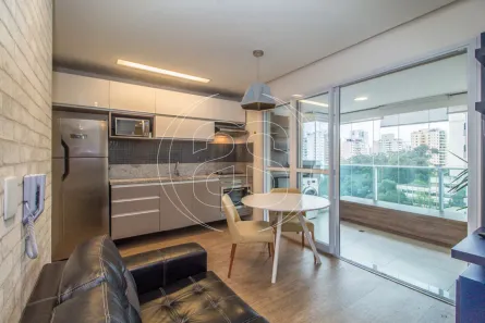 Apartamento com 1 Quarto à venda, 37m² no Cidade Monções, São Paulo