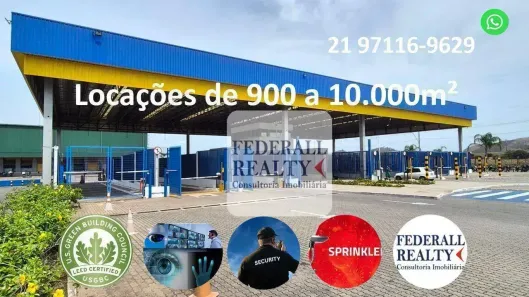 Galpão/Depósito/Armazém para alugar, 1176m² no Vila São João, Queimados