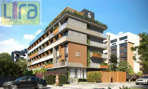 Apartamento com 1 Quarto à venda, 23m² no Cabo Branco, João Pessoa