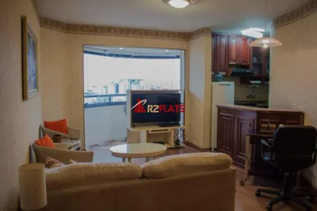 Flat com 1 Quarto para alugar, 48m² no Bela Vista, São Paulo