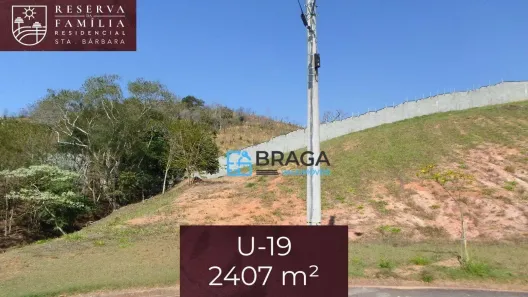 Lote/Terreno à venda, 2407m² no Recanto Santa Barbara, Jambeiro