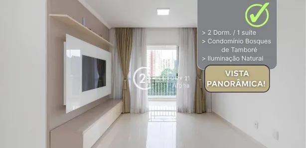Apartamento com 3 Quartos para alugar, 101m² no Tamboré, Santana de Parnaíba