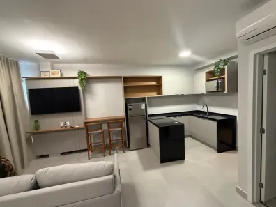 Apartamento com 1 Quarto para alugar, 32m² no Jardim Paulistano, São José do Rio Preto