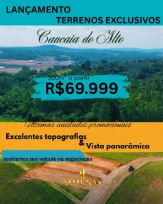 Lote/Terreno à venda, 500m² no Chácara Tropical (Caucaia do Alto), Cotia