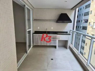 Apartamento com 2 Quartos para alugar, 91m² no Boqueirão, Santos