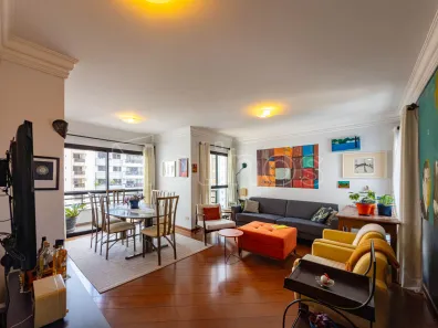 Apartamento com 3 Quartos para alugar, 120m² no Vila Regente Feijó, São Paulo