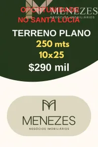 Lote/Terreno à venda, 250m² no Jardim Santa Lúcia, Franca