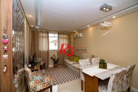 Apartamento com 2 Quartos à venda, 89m² no Vila Mathias, Santos