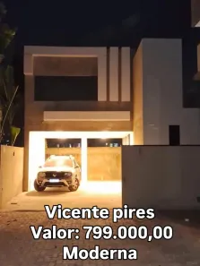 Casa de Condomínio com 3 Quartos à venda, 200m² no Setor Habitacional Vicente Pires, Brasília