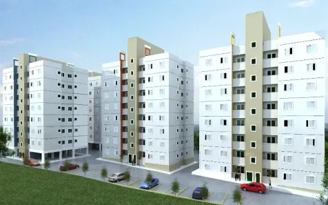 Apartamento com 2 Quartos à venda, 57m² no Jardim Gurilândia, Taubaté