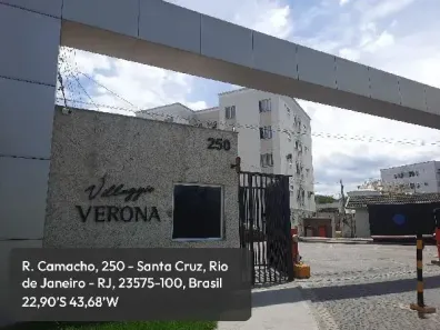 Apartamento com 2 Quartos à venda, 44m² no Santa Cruz, Rio de Janeiro