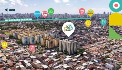 Apartamento com 2 Quartos à venda, 35m² no San Martin, Recife