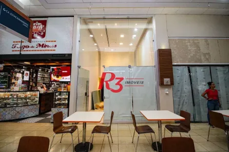 Ponto Comercial para alugar, 29m² no Gonzaga, Santos