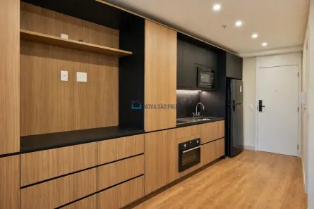 Apartamento com 1 Quarto para alugar, 32m² no Indianópolis, São Paulo
