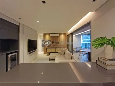 Apartamento com 3 Quartos para alugar, 128m² no Cidade Monções, São Paulo