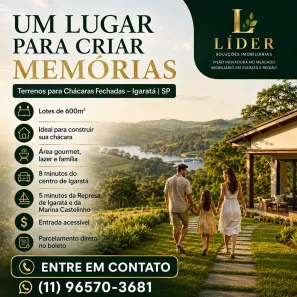 Lote/Terreno à venda, 600m² no Loteamento Villa Branca, Jacareí