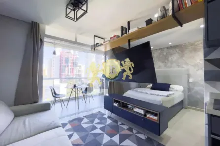 Flat com 1 Quarto à venda, 35m² no Real Parque, São Paulo