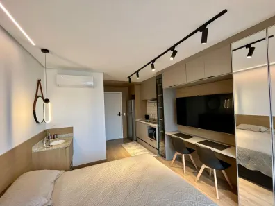 Apartamento com 1 Quarto para alugar, 27m² no Paraíso, São Paulo