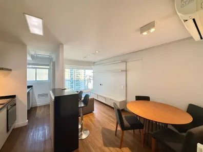 Apartamento com 1 Quarto para alugar, 50m² no Campo Belo, São Paulo