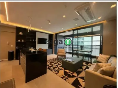 Apartamento com 1 Quarto para alugar, 78m² no Jardim das Acácias, São Paulo