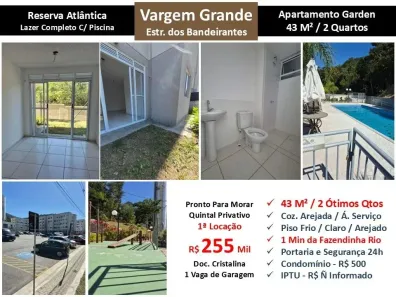 Apartamento com 2 Quartos à venda, 43m² no Vargem Grande, Rio de Janeiro