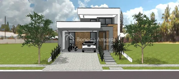 Casa de Condomínio com 3 Quartos à venda, 140m² no Jardim Flamboyant, Paulínia