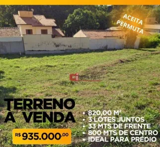 Lote/Terreno à venda, 820m² no Jardim Bela Vista, Jaguariúna