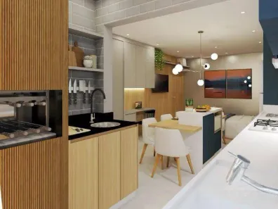 Apartamento com 1 Quarto à venda, 30m² no Vila Bocaina, Mauá
