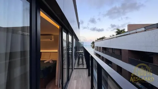 Flat com 1 Quarto à venda, 26m² no Cabo Branco, João Pessoa