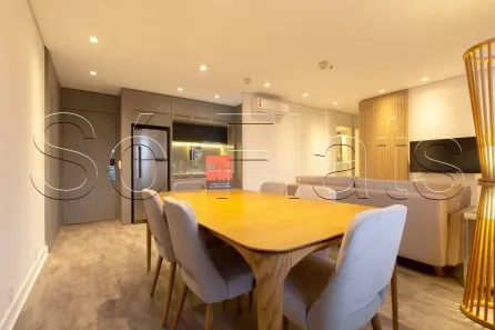 Apartamento com 1 Quarto para alugar, 38m² no Itaim Bibi, São Paulo