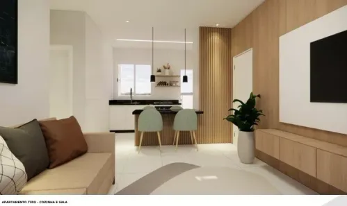 Apartamento com 2 Quartos à venda, 53m² no Santa Branca, Belo Horizonte
