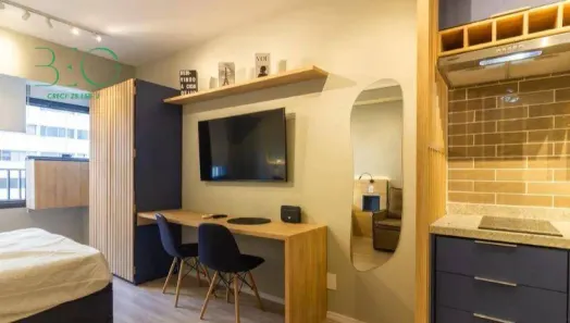 Apartamento com 1 Quarto à venda, 25m² no Paraíso, São Paulo