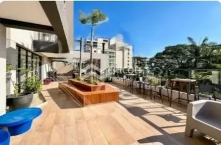 Apartamento com 1 Quarto para alugar, 57m² no Santo Amaro, São Paulo