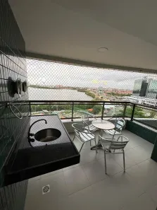 Apartamento com 2 Quartos para alugar, 86m² no Ponta D'Areia, São Luís