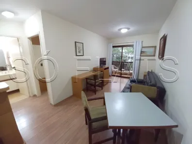 Flat com 1 Quarto para alugar, 42m² no Jardim Paulista, São Paulo