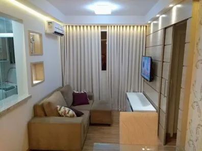 Apartamento com 2 Quartos para alugar, 47m² no Reserva Sul Condomínio Resort, Ribeirão Preto