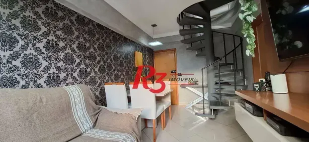 Apartamento com 2 Quartos à venda, 88m² no Boqueirão, Santos