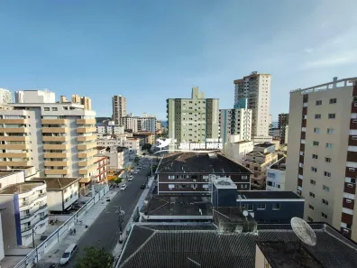 Apartamento com 2 Quartos para alugar, 90m² no Guilhermina, Praia Grande