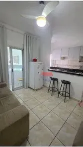 Apartamento com 1 Quarto à venda, 37m² no Boqueirão, Praia Grande