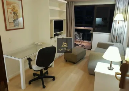Flat com 1 Quarto para alugar, 35m² no Itaim Bibi, São Paulo