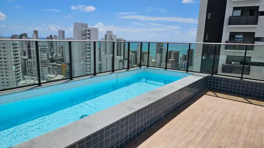 Apartamento com 2 Quartos para venda ou aluguel, 43m² no Boa Viagem, Recife
