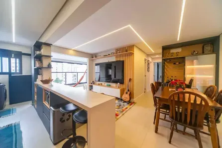 Apartamento com 3 Quartos à venda, 87m² no Vila Bastos, Santo André