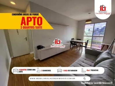 Apartamento com 3 Quartos para alugar, 81m² no Flores, Manaus
