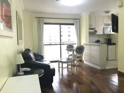 Flat com 1 Quarto para alugar, 48m² no Bela Vista, São Paulo