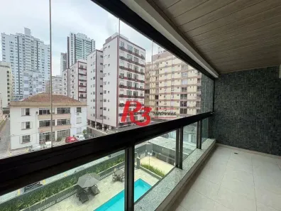 Apartamento com 3 Quartos à venda, 108m² no José Menino, Santos
